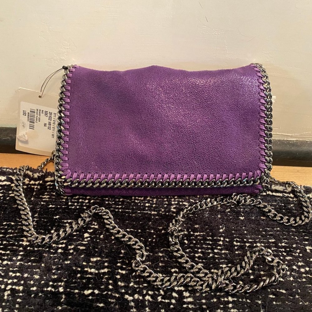 Stella McCartney NWT Purple Falabella Purse